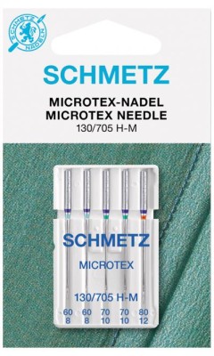 Schmetz Microtex Nadel-5-er-Set