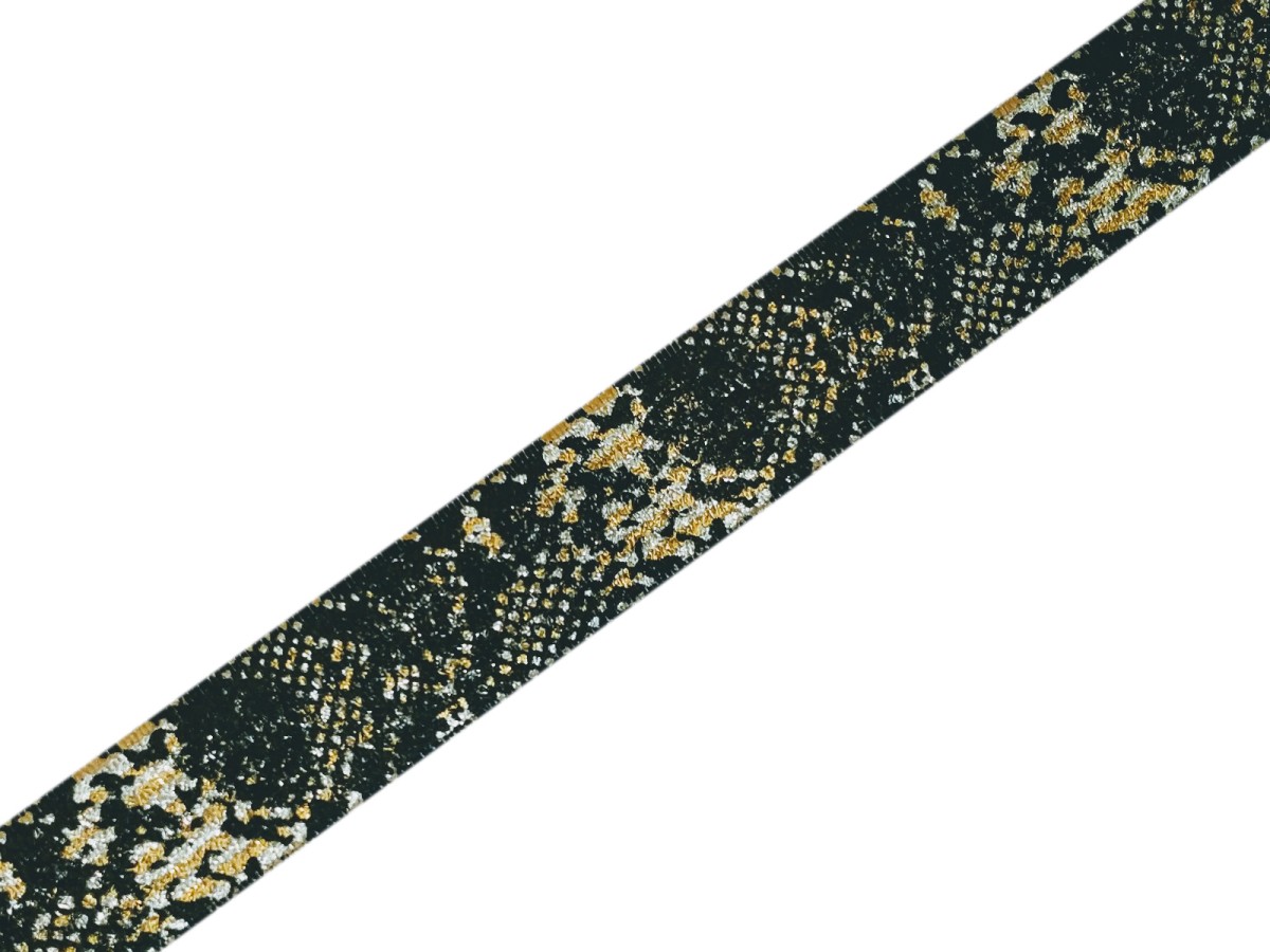Aufnähband Schlangenprint-2cm